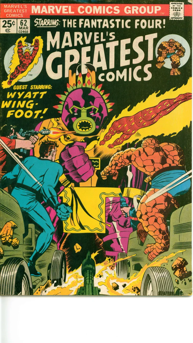 Cover of Marvel's Greatest Comics #62