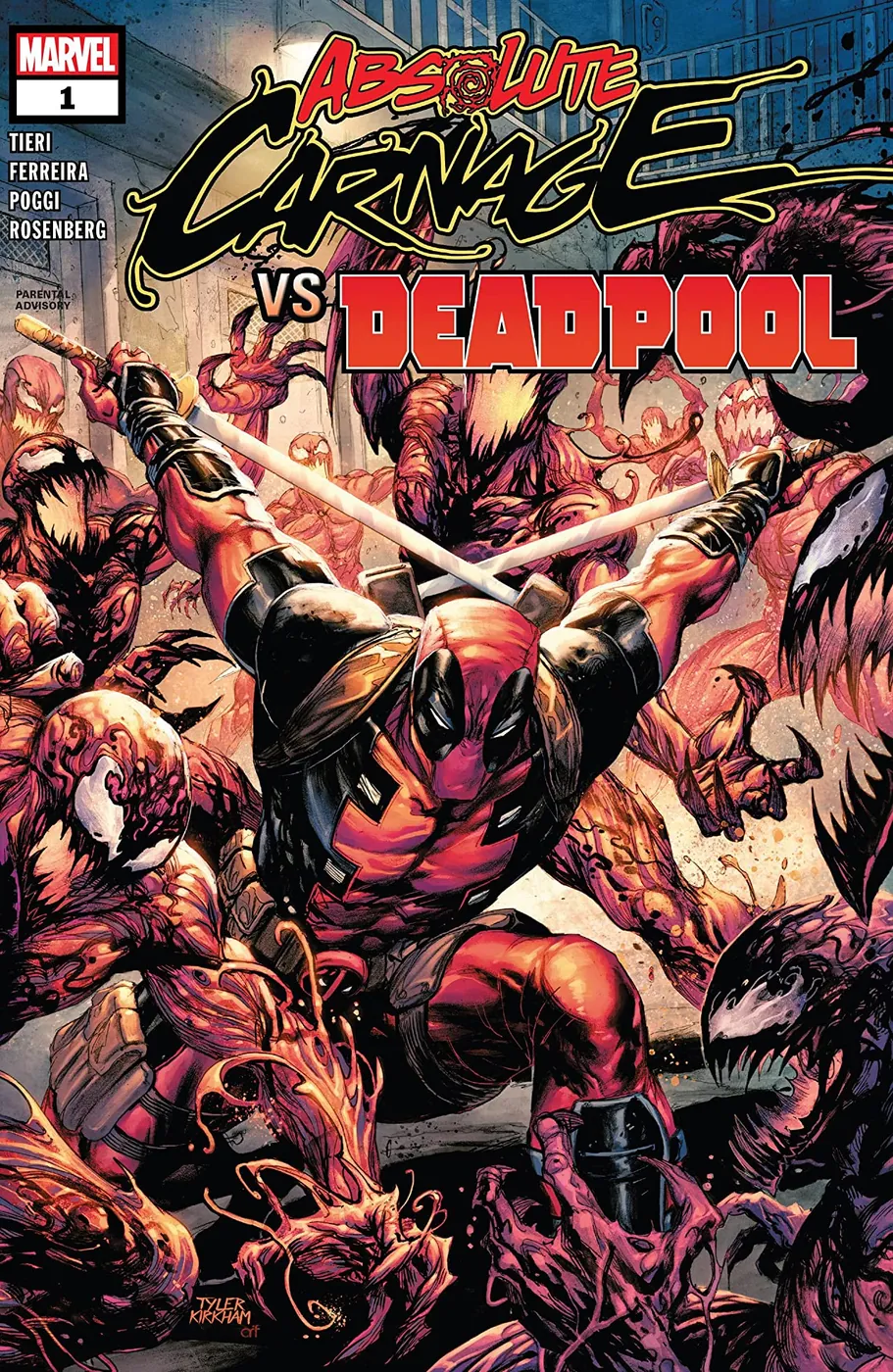 Cover of Absolute Carnage vs. Deadpool #1