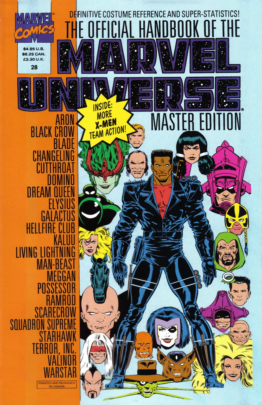 Cover of The Official Handbook of the Marvel Universe: Master Edition #28