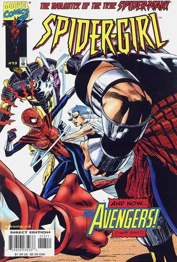 Cover of Spider-Girl #13