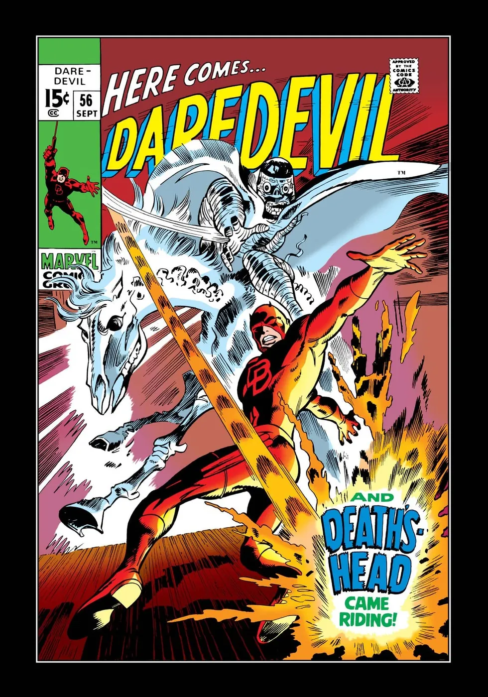 Cover of Daredevil #56