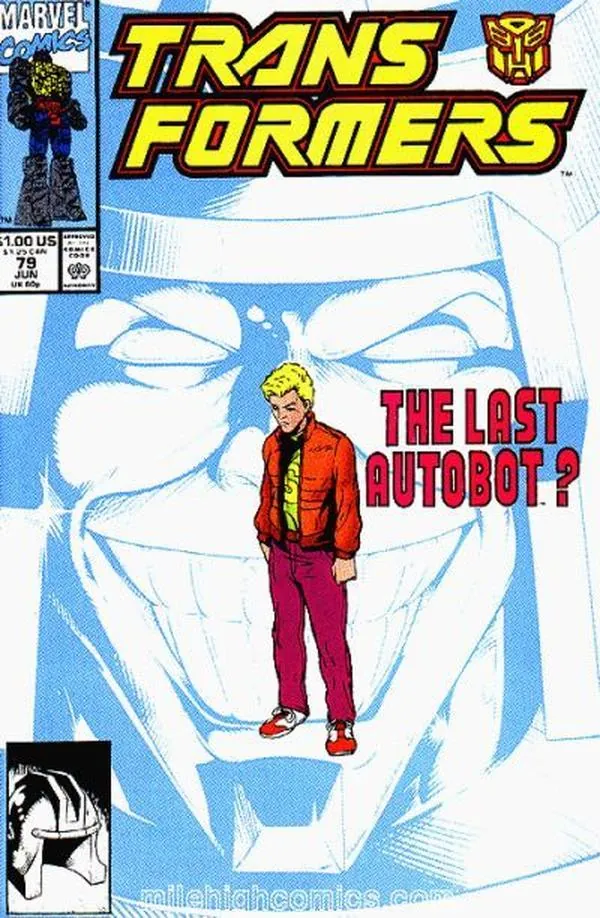Cover of The Transformers #79