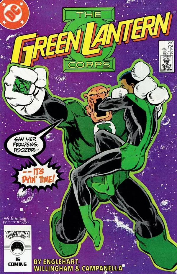 Cover of The Green Lantern Corps #219