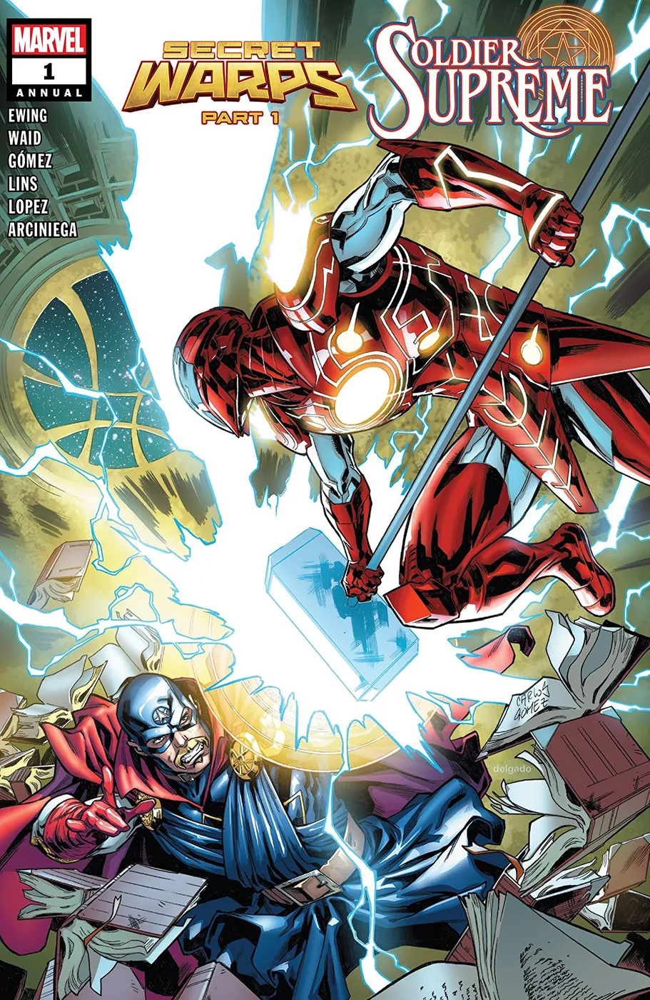 Cover of Secret Warps: Soldier Supreme Annual #1
