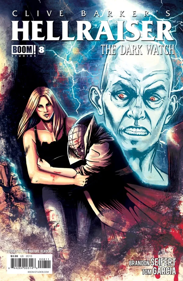 Cover of Clive Barker's Hellraiser: The Dark Watch #8