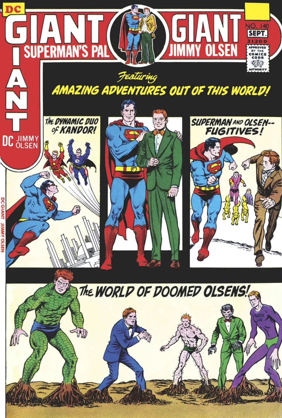 Cover of Superman's Pal, Jimmy Olsen #140