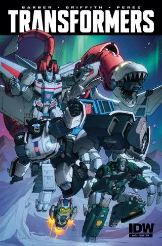 Cover of The Transformers #45