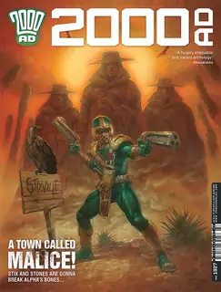 Cover of 2000 AD #1927