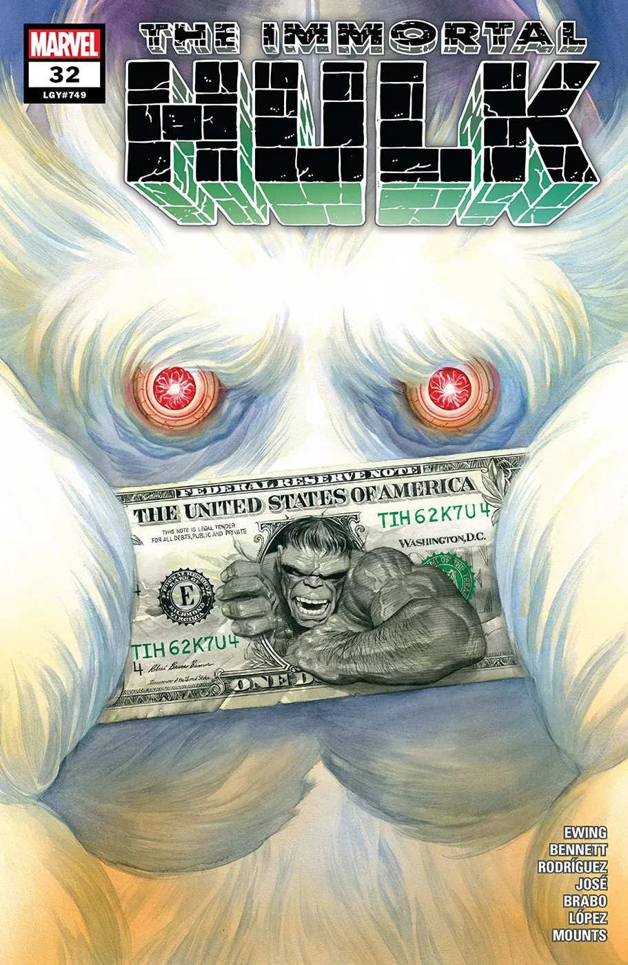 Cover of Immortal Hulk #32