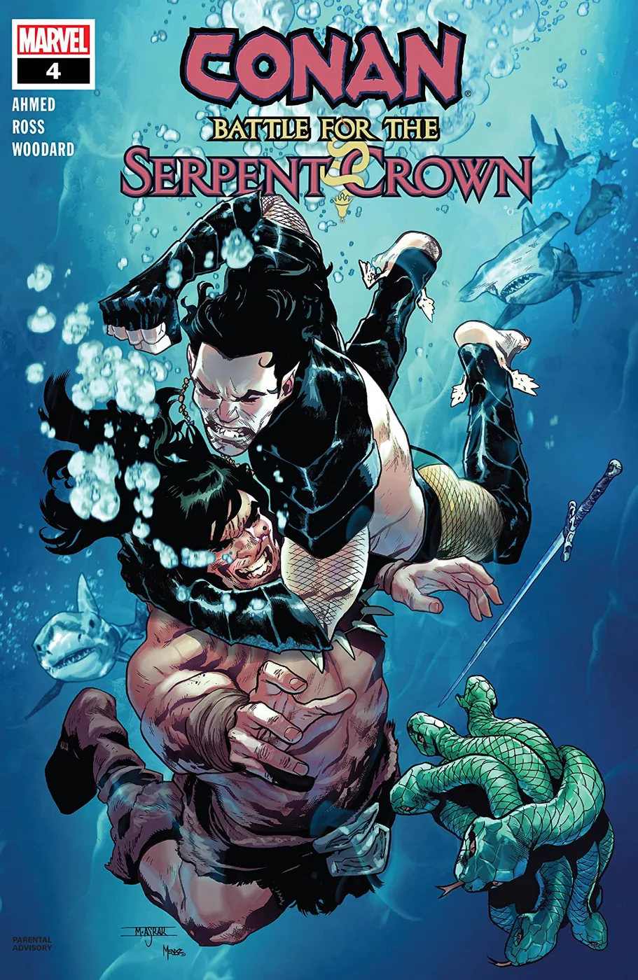 Cover of Conan: Battle for the Serpent Crown #4