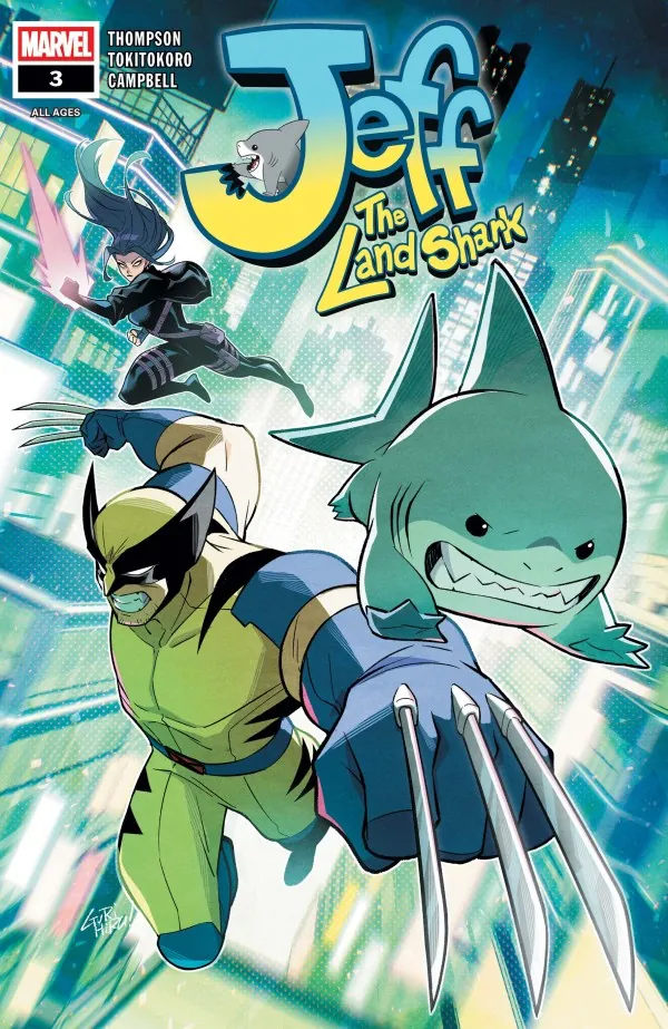 Cover of Jeff the Land Shark #3