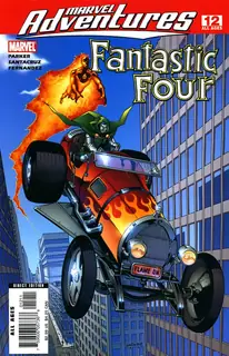 Cover of Marvel Adventures Fantastic Four #12