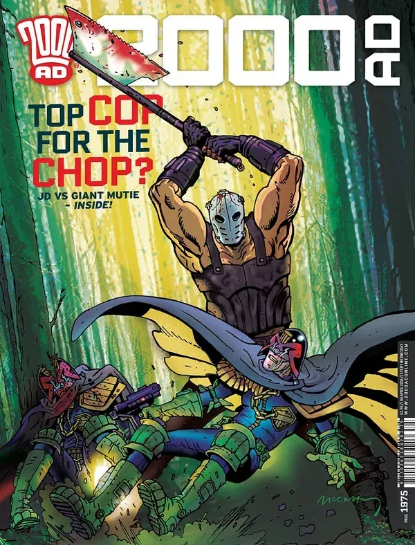 Cover of 2000 AD #1975