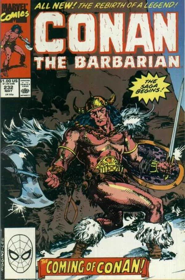 Cover of Conan the Barbarian #232