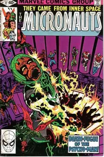 Cover of Micronauts #17