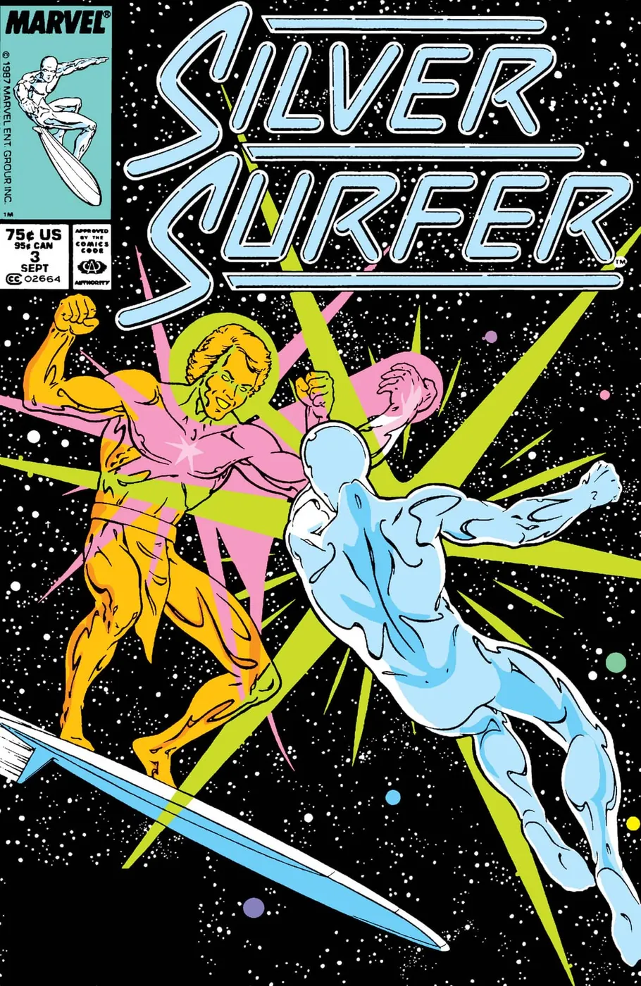 Cover of Silver Surfer #3