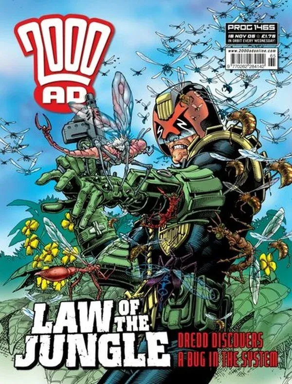Cover of 2000 AD #1465