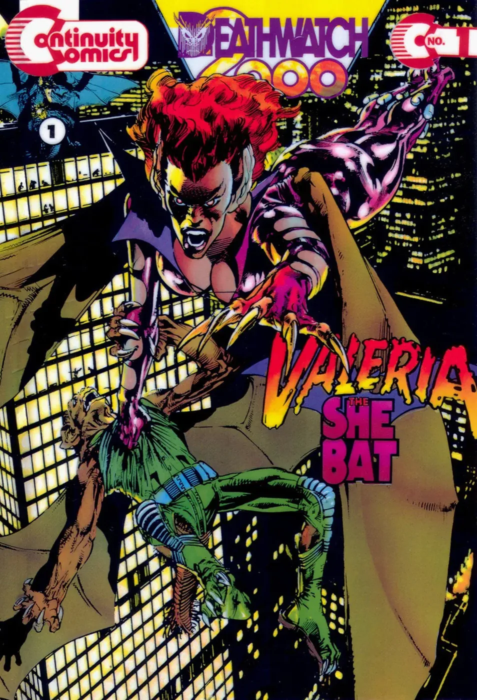 Cover of Valeria, the She-Bat #1