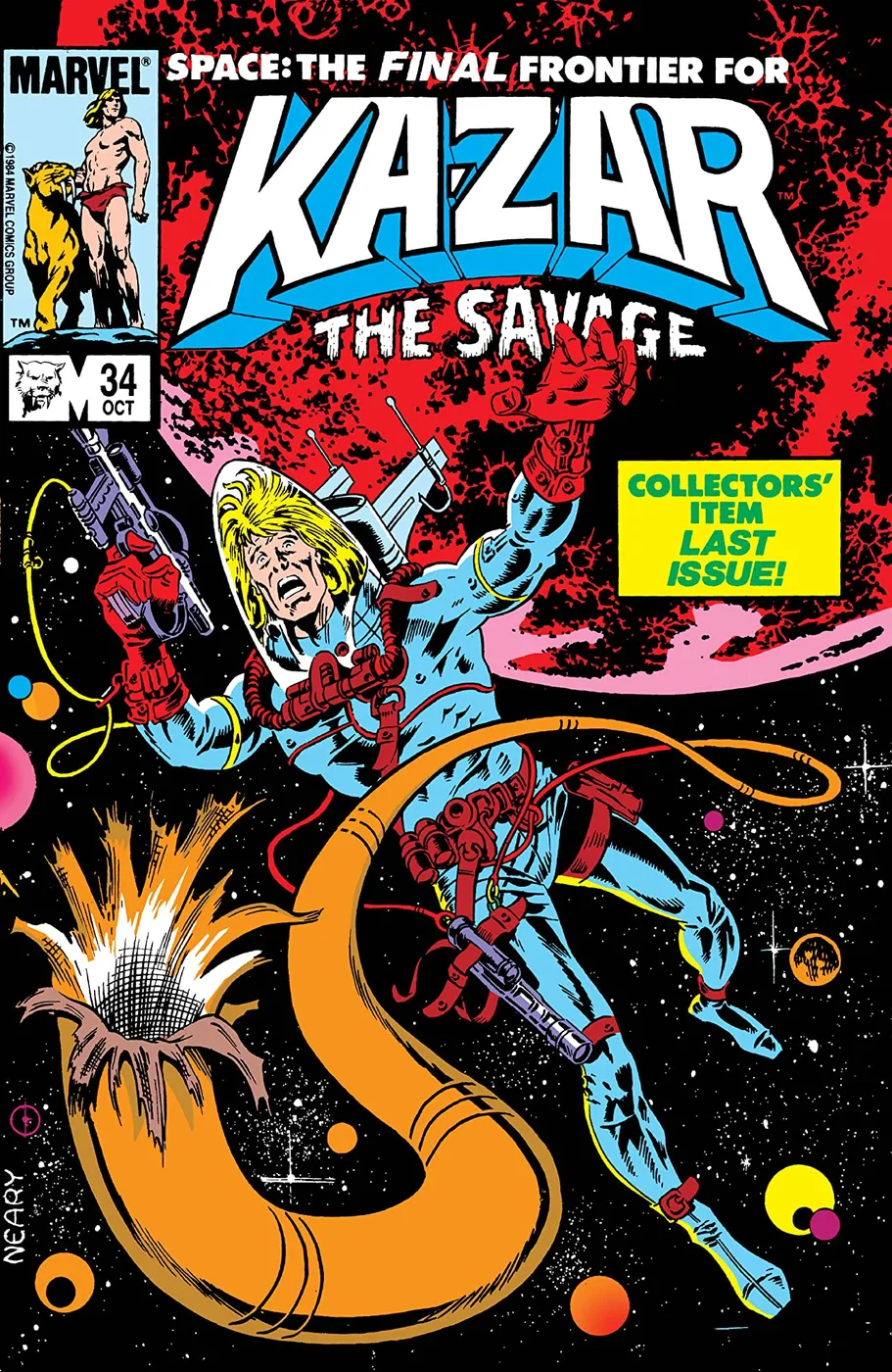 Cover of Ka-Zar the Savage #34