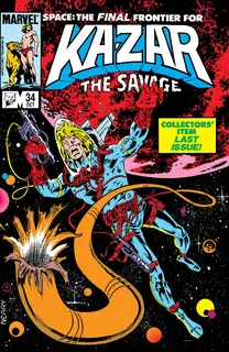 Cover of Ka-Zar the Savage #34