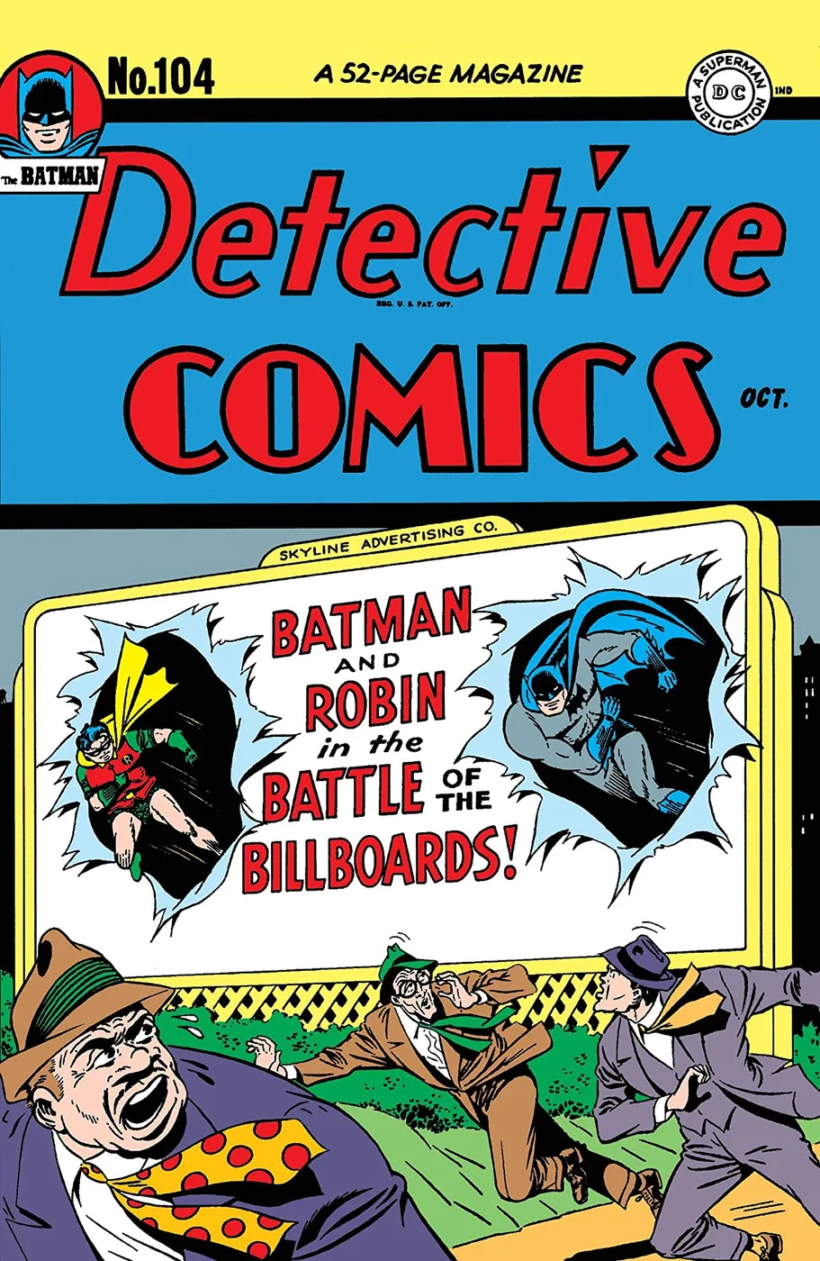 Cover of Detective Comics #104