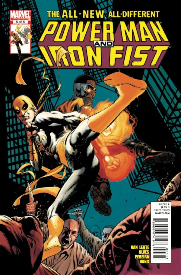 Cover of Power Man and Iron Fist #5
