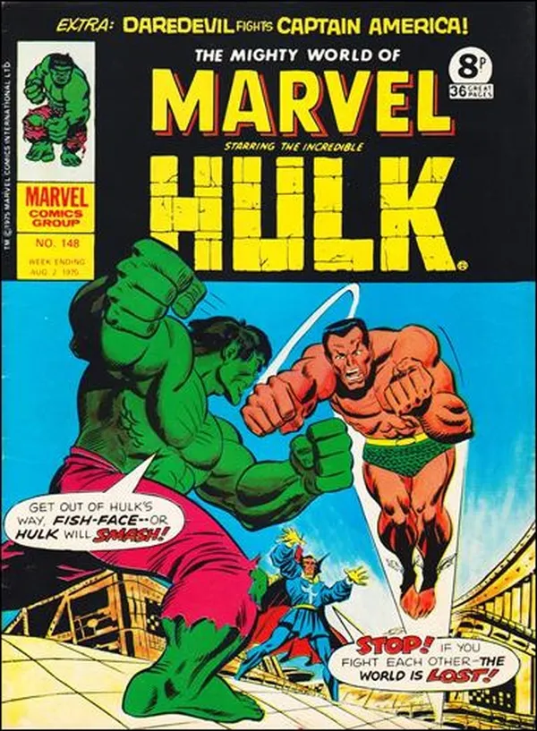 Cover of The Mighty World of Marvel #148