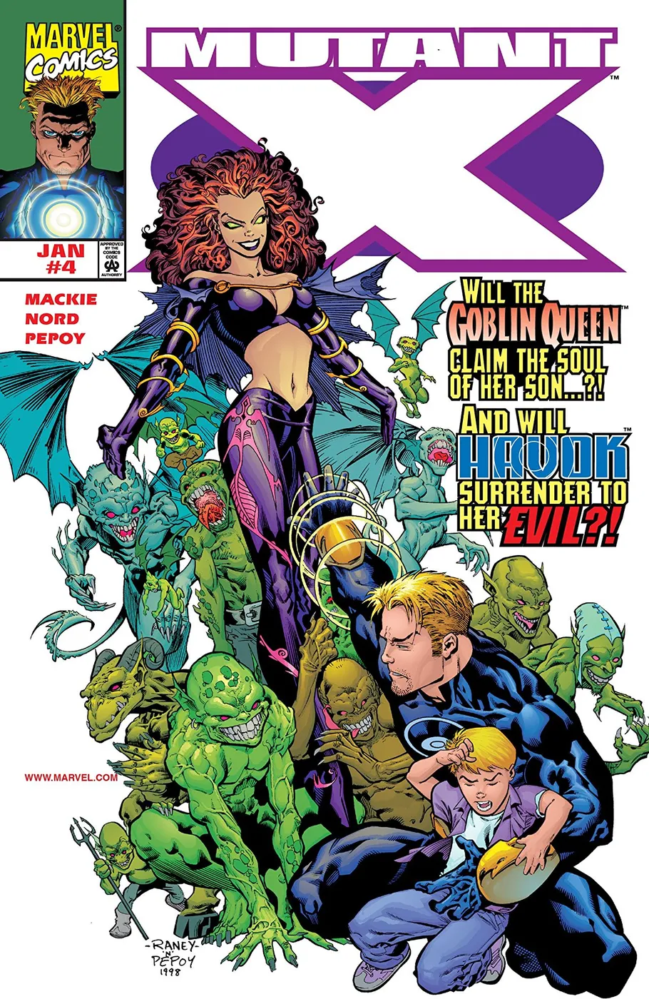 Cover of Mutant X #4