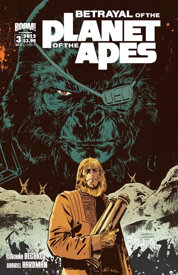 Cover of Betrayal of the Planet of the Apes #3