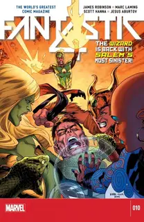 Cover of Fantastic Four #10