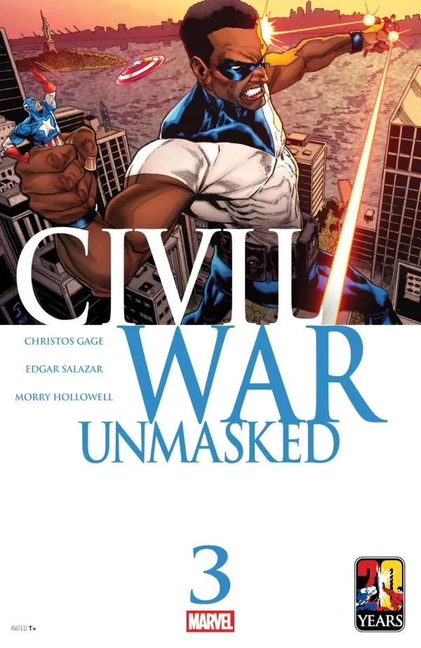 Cover of Civil War: Unmasked #3