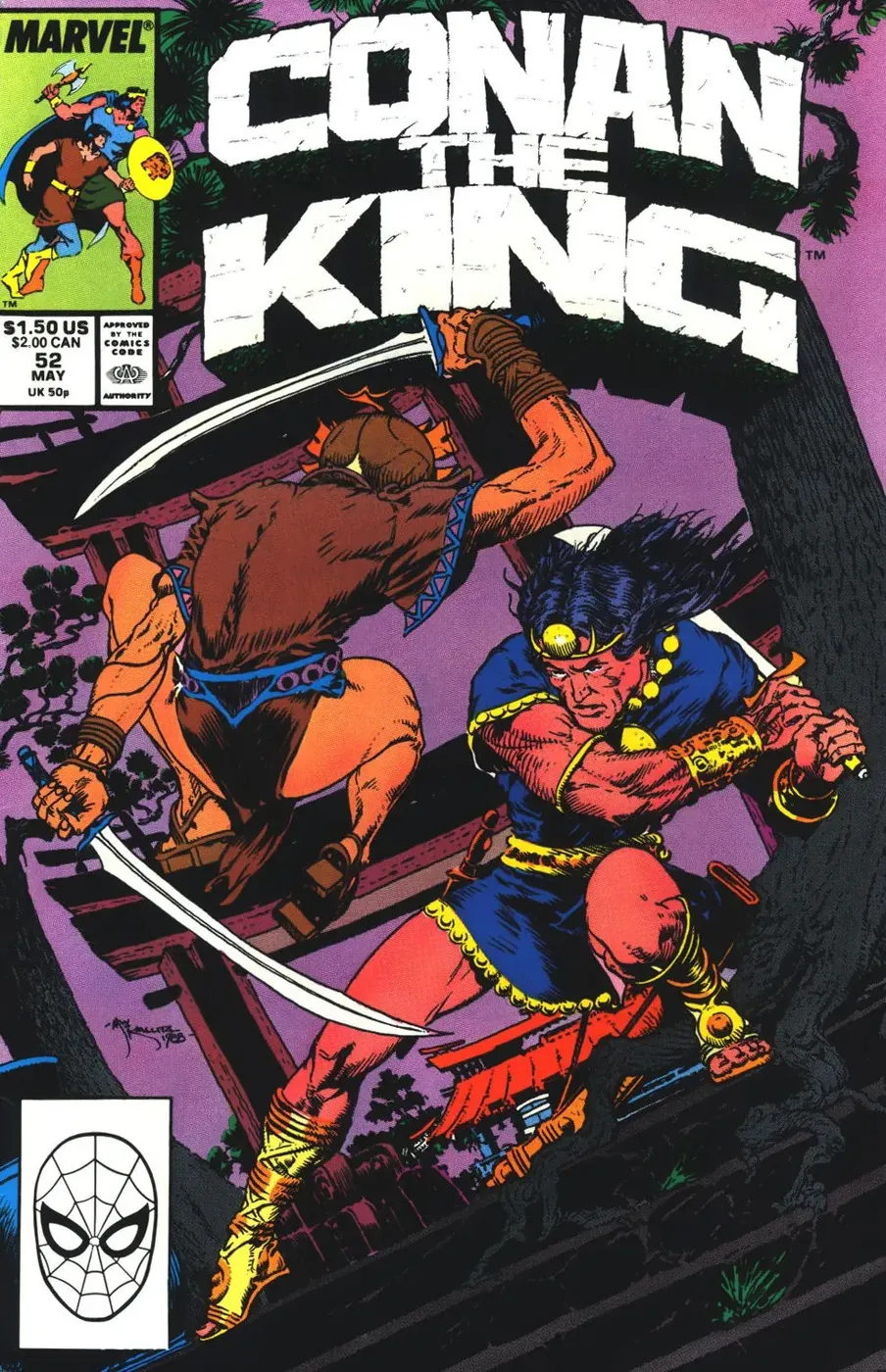 Cover of Conan the King #52