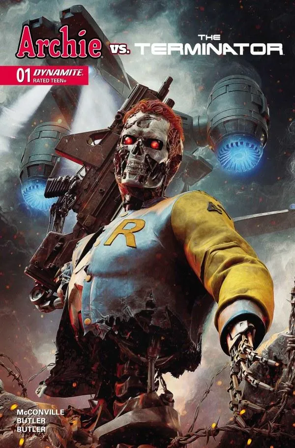 Cover of Archie vs. the Terminator #1