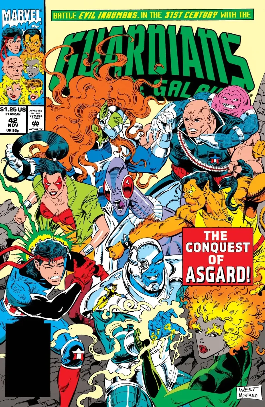 Cover of Guardians of the Galaxy #42