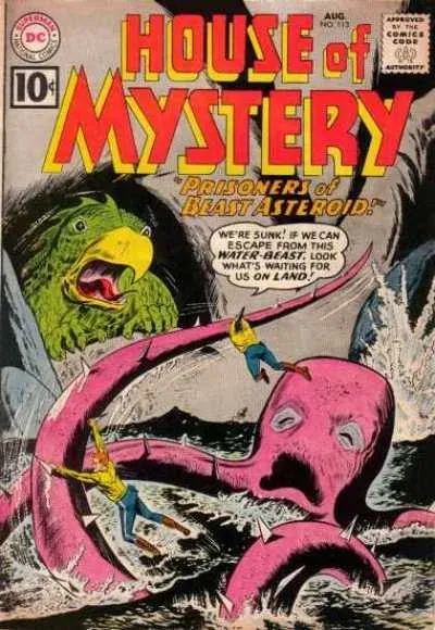 Cover of House of Mystery #113