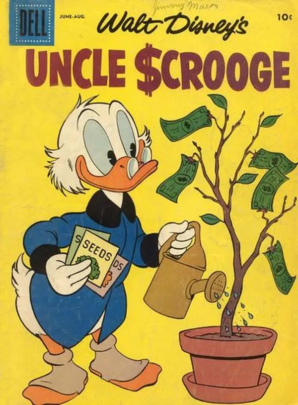 Cover of Walt Disney's Uncle Scrooge #18