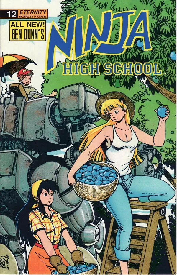 Cover of Ninja High School #12