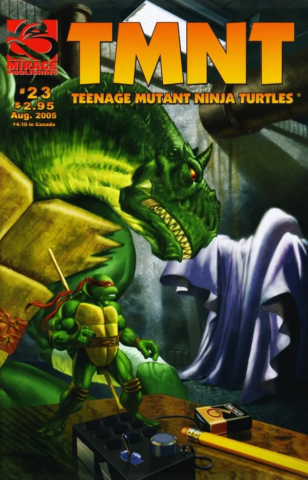Cover of TMNT: Teenage Mutant Ninja Turtles #23
