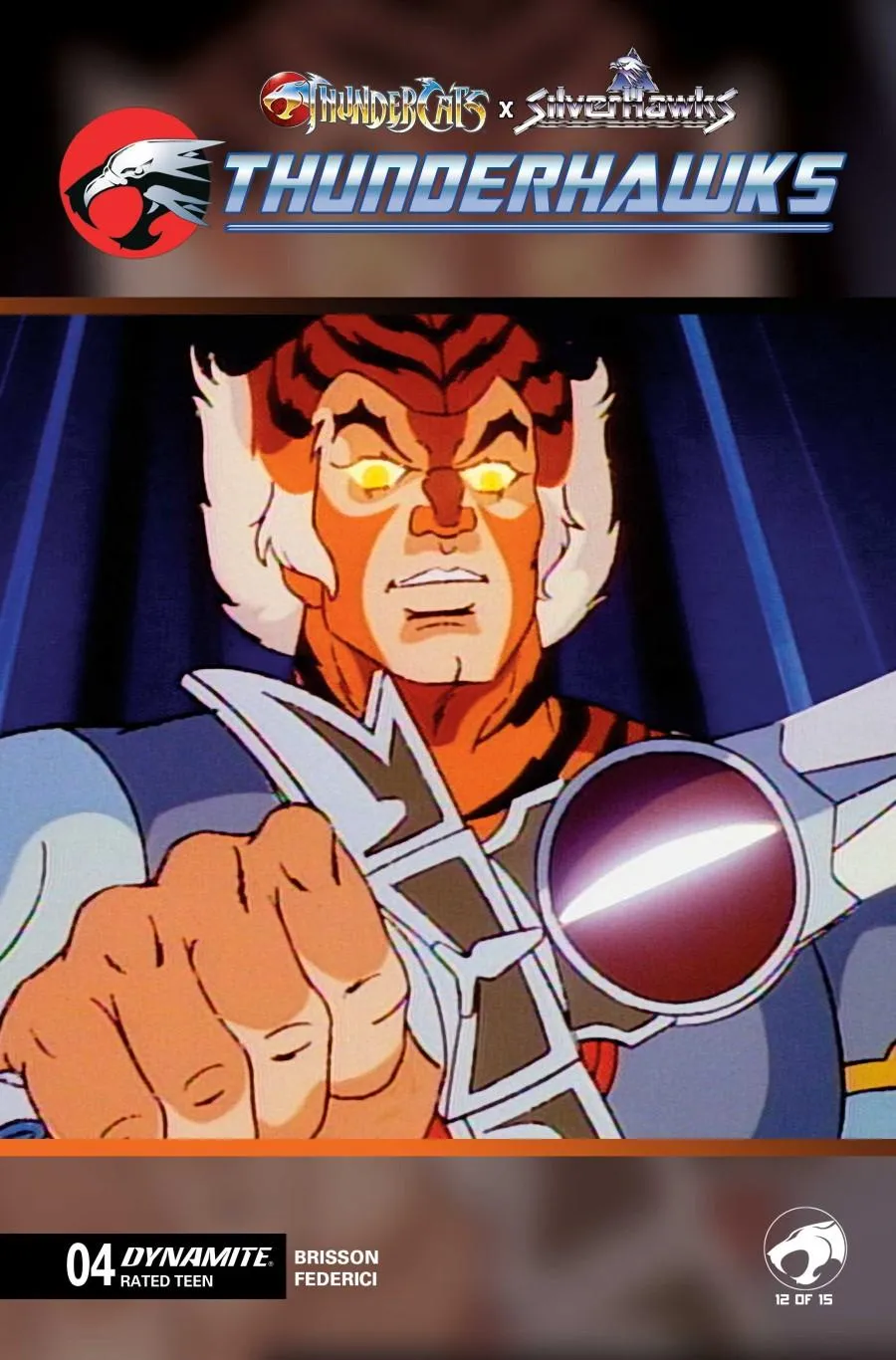 Cover of ThunderCats x SilverHawks: ThunderHawks #4