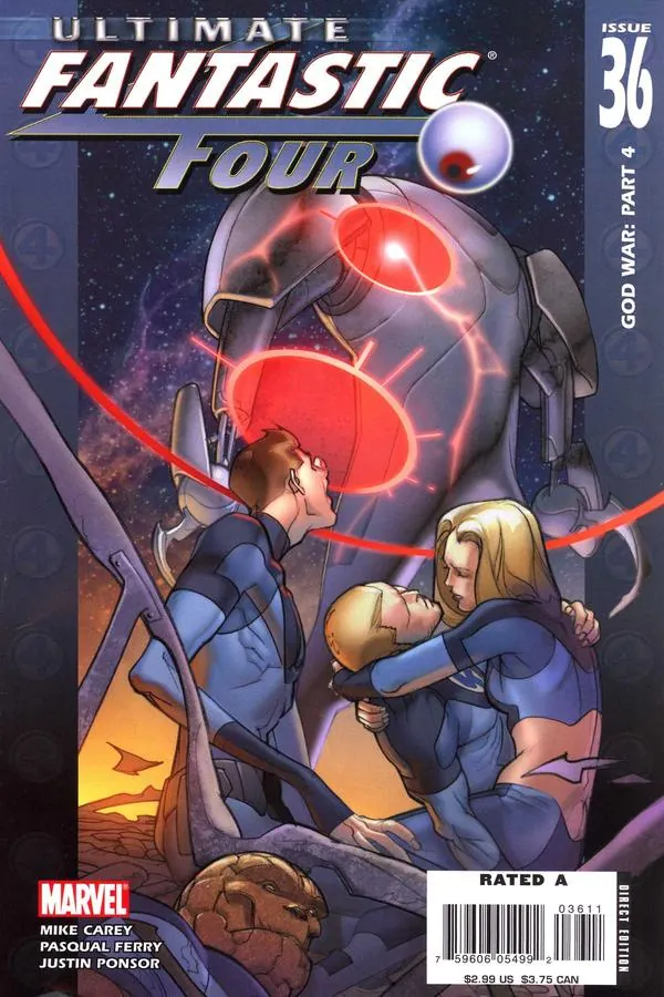 Cover of Ultimate Fantastic Four #36