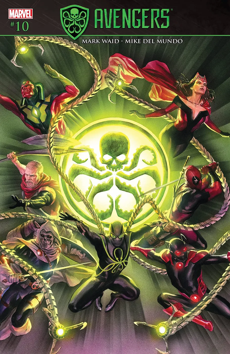 Cover of Avengers #10