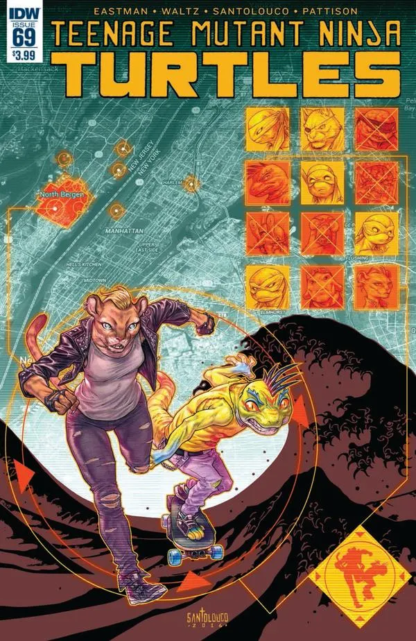 Cover of Teenage Mutant Ninja Turtles #69