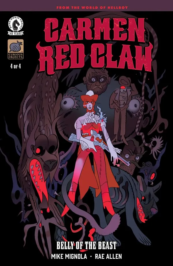 Cover of Carmen Red Claw: Belly of the Beast #4
