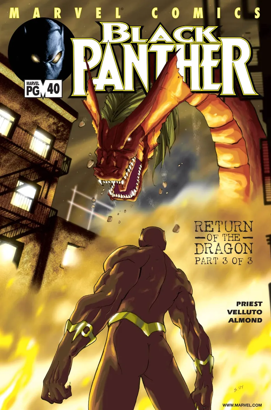 Cover of Black Panther #40