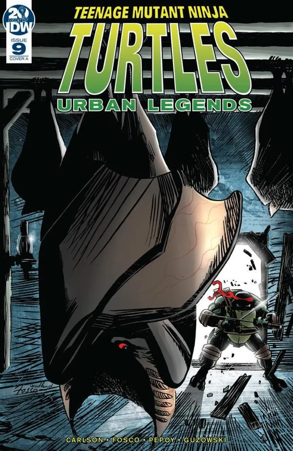 Cover of Teenage Mutant Ninja Turtles: Urban Legends #9