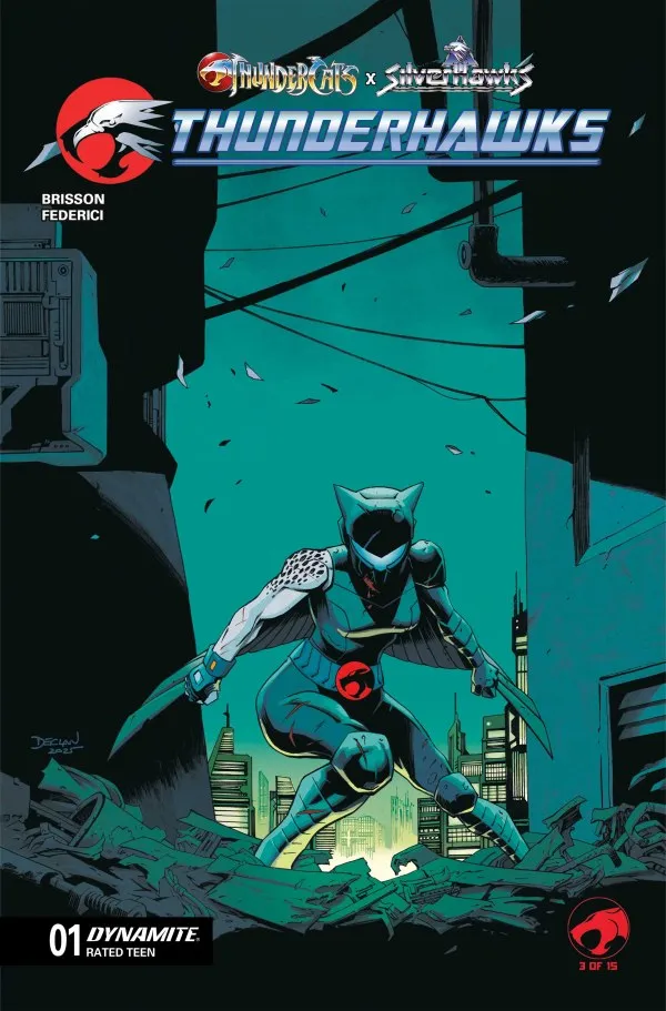 Cover of ThunderCats x SilverHawks: ThunderHawks #1