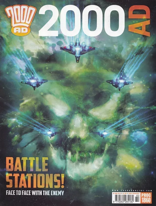 Cover of 2000 AD #1860