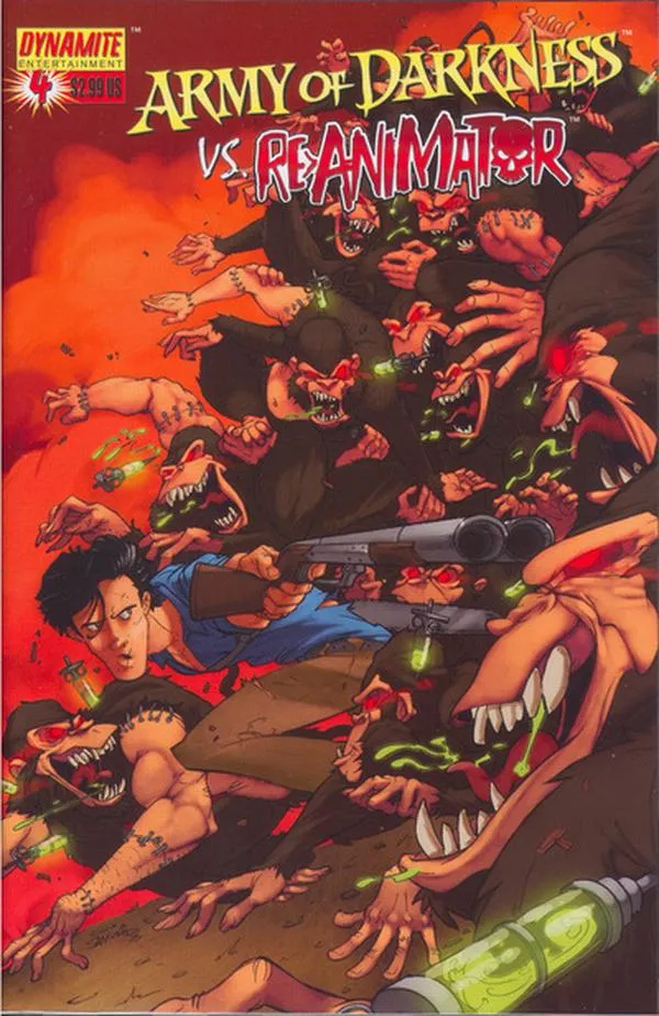 Cover of Army of Darkness vs. Re-Animator #4