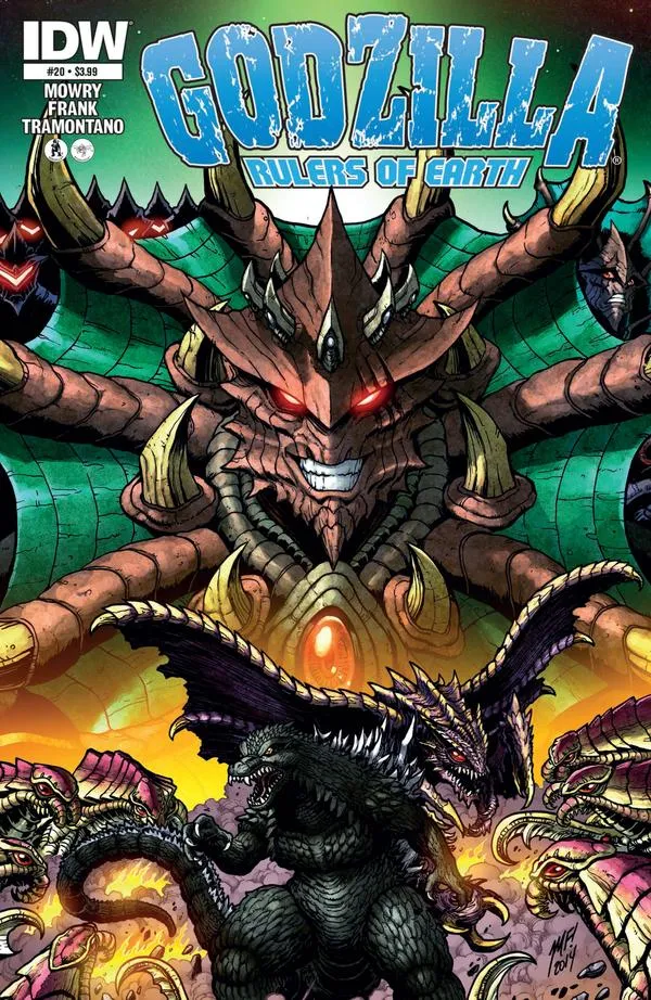 Cover of Godzilla: Rulers of Earth #20