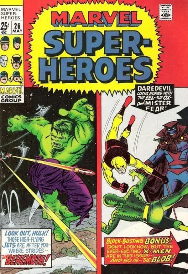 Cover of Marvel Super-Heroes #26